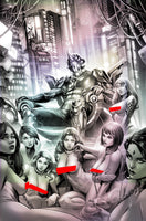 GUNS & ANGELS 00 - MIKE KROME - THRONE FOIL LTD 75