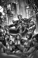 GUNS & ANGELS 00 - MIKE KROME - THRONE FOIL LTD 75