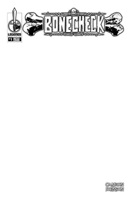 Bonecheck #1 - Online Exclusive Sketch Cover - LTD 500